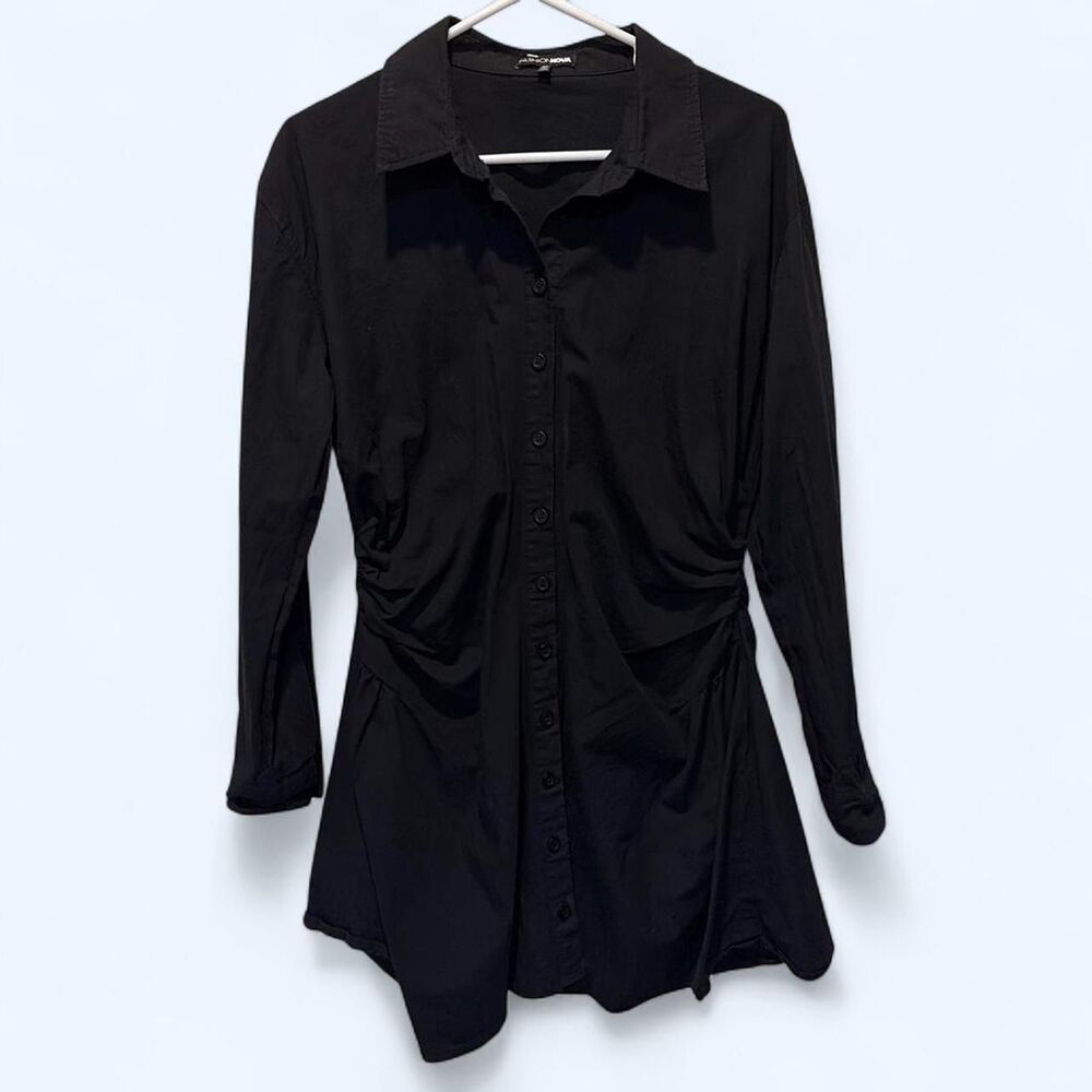 Fashion-nova Women's Black Dress